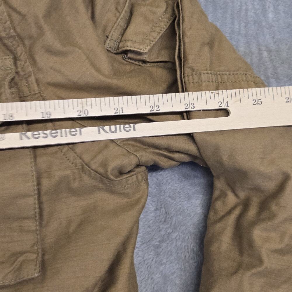 J. Crew NX-631 M65 Military / Mechanic Field Jacket MENS M Hooded Khaki Brown - Picture 10 of 12